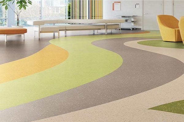  piso de borracha laminado